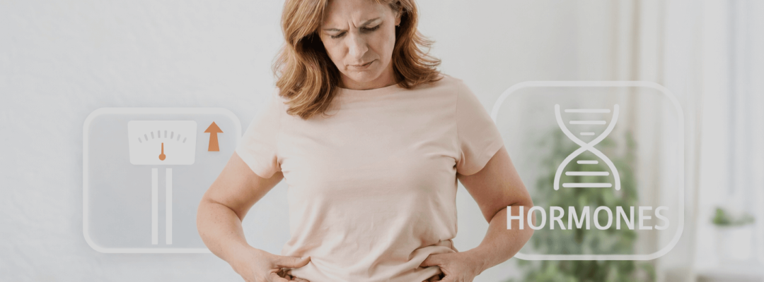 גיל המעבר ועלייה במשקל, אישה בגיל המעבר, עלייה במשקל